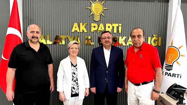 AK Parti Malatya İl Başkanı Av. Ali Bakan'a Anlamlı Ziyaret
