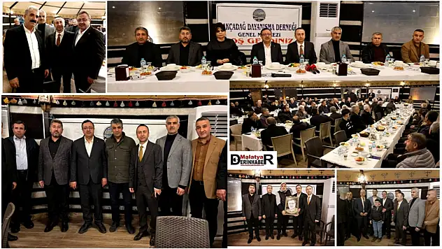 Akçadağ Dayanışma Derneği'nde Önemli Buluşma