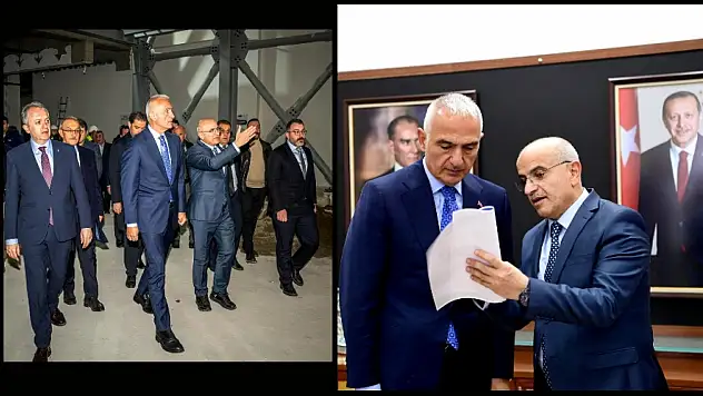 Bakan Ersoy'dan Başkan Er'e Ziyaret