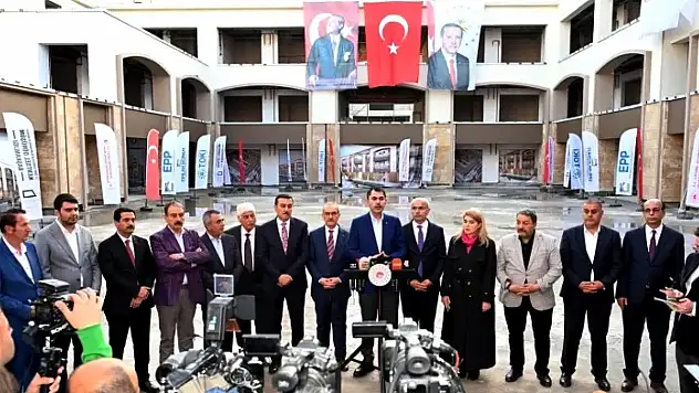 Bakan Kurum Müjdeyi Verdi: Temmuz İtibarıyla Bakırcılar Çarşısı Tamamlanacak