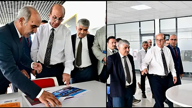 Başkan Geçit' Çilesiz Kütüphanesi' Proje Alanını İnceledi