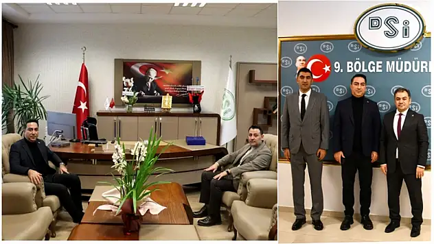 Başkan Hakan Bay'dan Sucu ve Yuşan'a Hayırlı Olsun Ziyareti