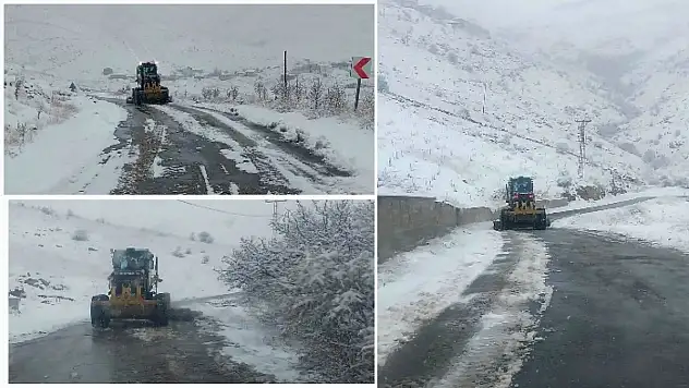 Battalgazi Belediyesi'nden Kar Yağışına Karşı Hızlı Müdahale