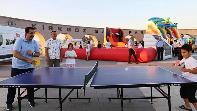 Battalgazi'de Çocuklar Geleneksel Oyunlarla Buluştu