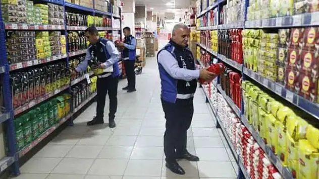 Battalgazi Zabıtasından Market Denetimleri