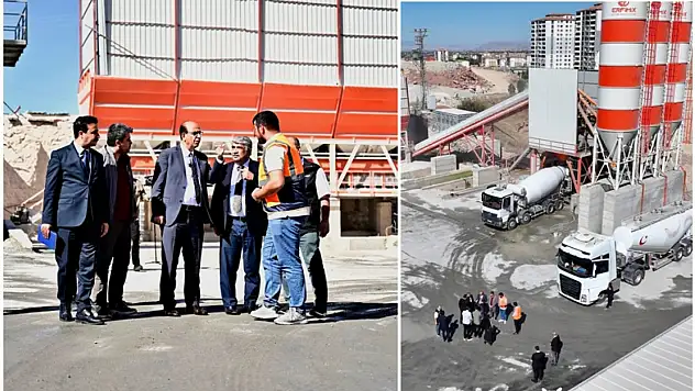 Beton Santrali Yeniden Yeşilyurt Belediyesinde