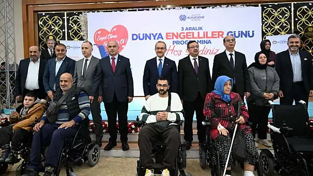 Büyükşehir'den 3 Aralık Dünya Engelliler Günü Programı