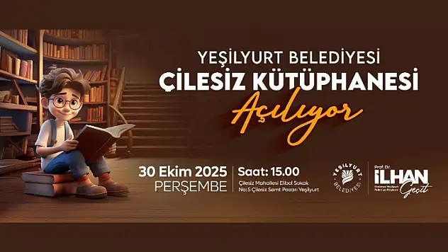 Çilesiz Kütüphanesi 30 Ekim'de Kapılarını Açıyor