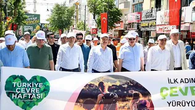 Dünya Çevre Günü 'İlk Adım Çevre Yürüyüşü' ile Kutlandı