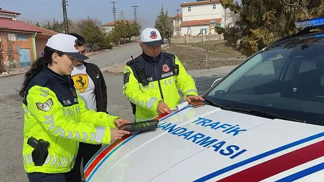 Jandarma'dan Drone Destekli Trafik Denetimi