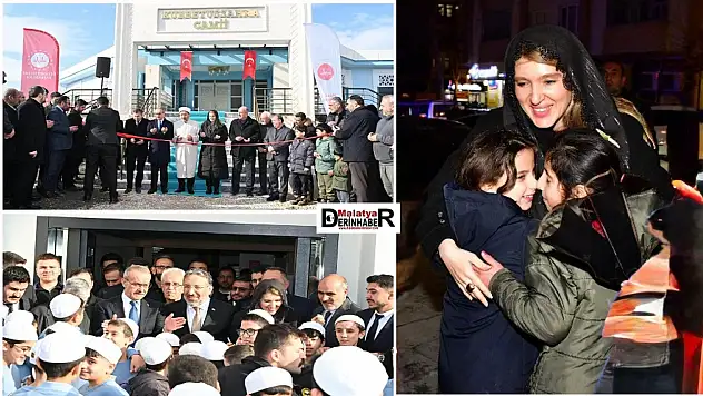 Kubbetü's-Sahra Camii Malatya'da İbadete Açıldı