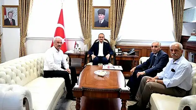 Malatya Esnaf Kefalet Kooperatifinden Vali Yavuz'a Teşekkür Ziyareti