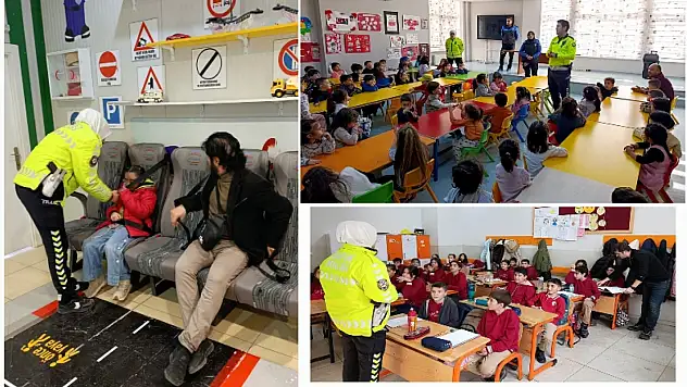 Malatya İl Emniyet Müdürlüğü'nden Öğrencilere Trafik Bilinci Eğitimi