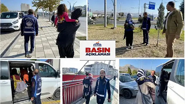 Malatya Valiliğinden' Dilencilikle Mücadelede Kararlıyız' Mesajı