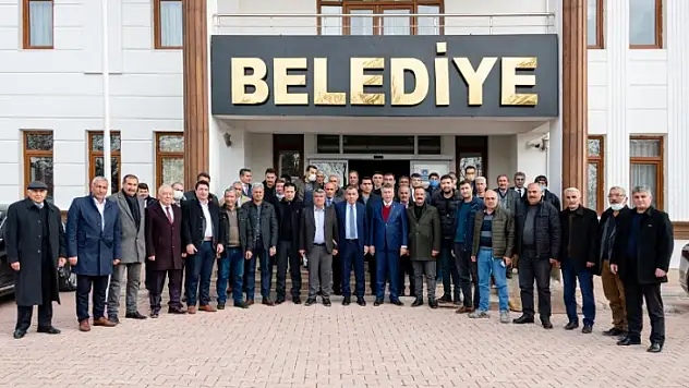 MASKİ Genel Müdürü Mert'ten Yazıhan'a Ziyaret