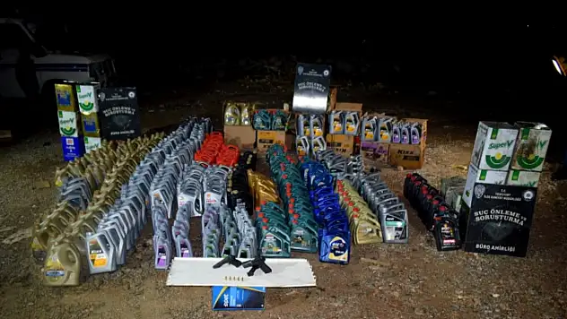 Motor Yağı Hırsızları Polisten Kaçamadı