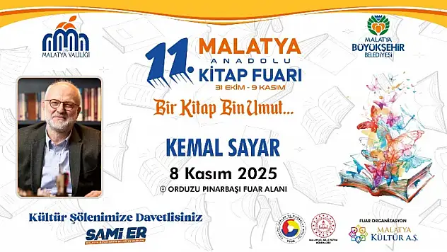 Prof. Dr. Kemal Sayar Malatya Kitap Fuarı'nda