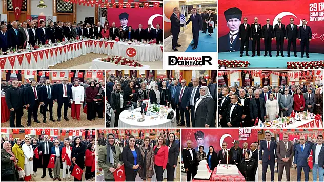 Valilik Resepsiyonunda Cumhuriyet'in 102. Yılı  Coşkuyla Kutlandı