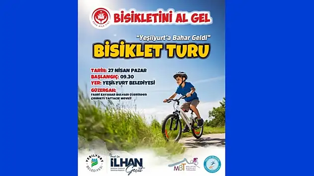Yeşilyurt'ta Bahar Pedallarla Karşılanacak!