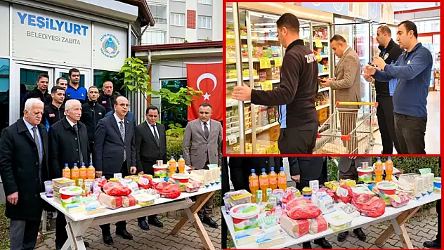 Yeşilyurt'ta Zabıtadan Sıkı Denetim: Bozuk Gıdalar İmha Edildi