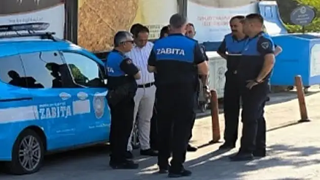 Zabıtaya Taşlı Saldırı