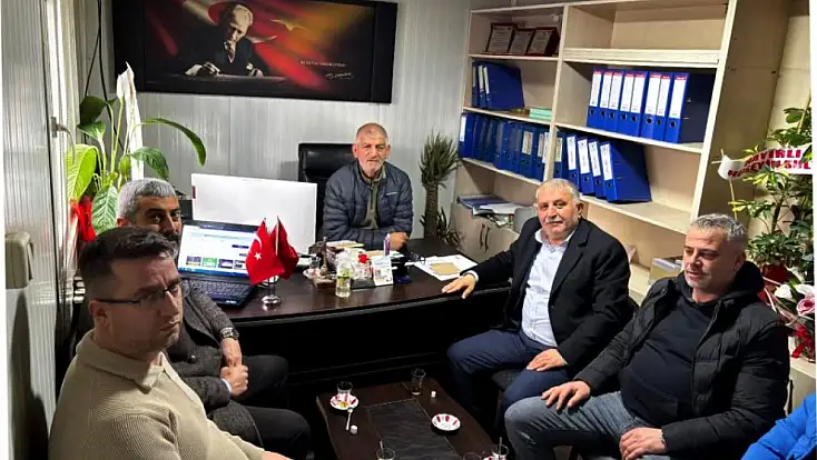 AK Parti Doğanşehir İlçe Heyetinden Başkan Rıfat Topal’a Ziyaret