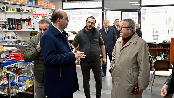 Başkan Geçit, Özsan Sanayi Sitesi Esnafının Taleplerini Dinledi