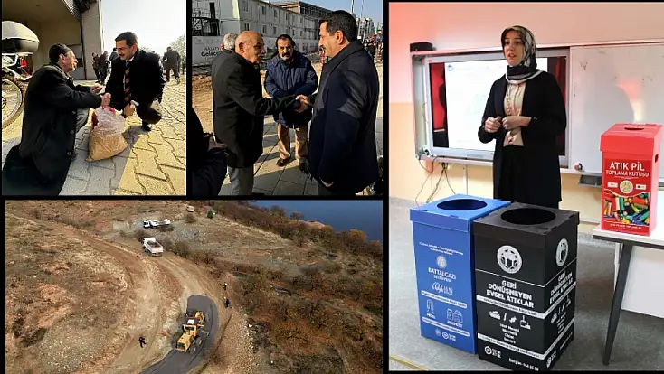 Battalgazi Belediyesi’nden Haftalık Yoğun Çalışma Mesaisi