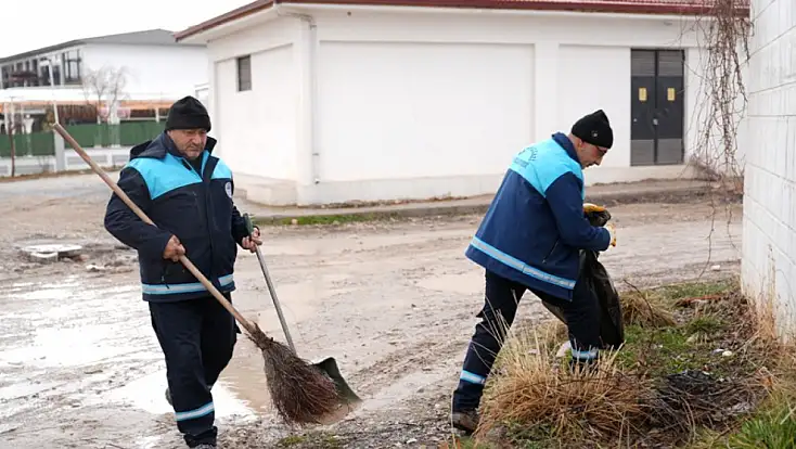 Battalgazi’de Kanalboyu Ve Orduzu’da Temizlik Çalışması