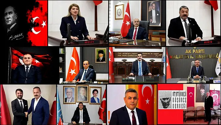 Malatya’da 10 Kasım Mesajları