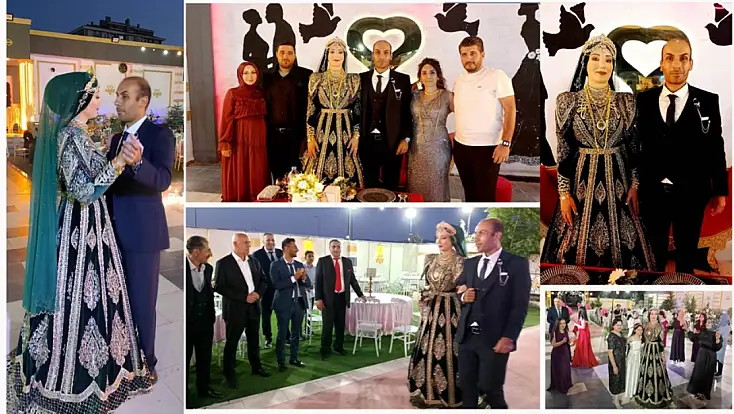Nurgül ve Şahin Çiftinden Malatya’da Masalsı Kına Gecesi