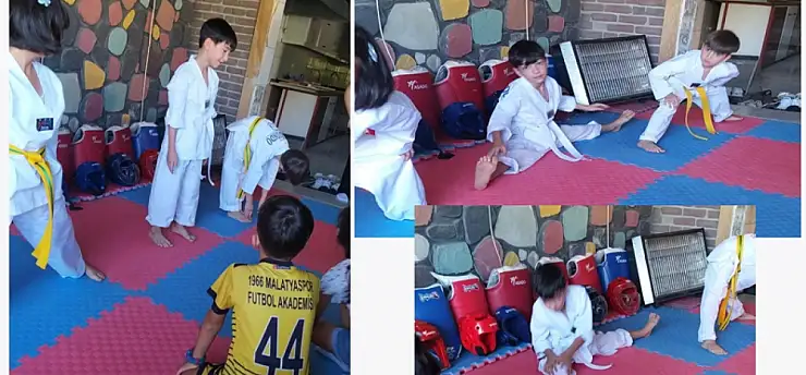 Tataroğlu Spor kulübünde Kuşak Yükseltme Sınavı