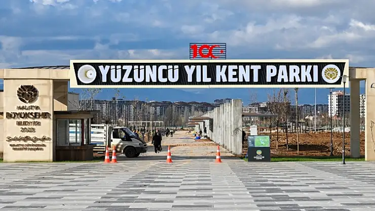 100.Yıl Kent Parkı Bölgeye Nefes Aldıracak