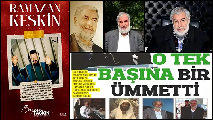 28 Şubat'ın Sessiz Kahramanı Ramazan Keskin Hoca Dualarla Anıldı