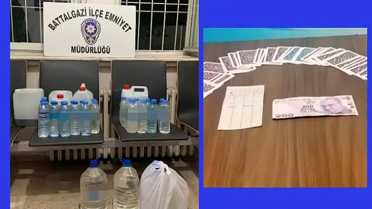 40 Litre Boğma Rakı Ele Geçirildi