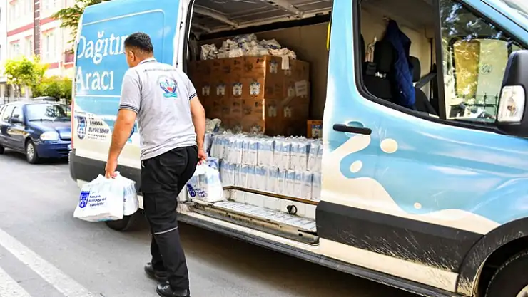 45 Bin Aileye Toplam 300 Bin Litre Süt