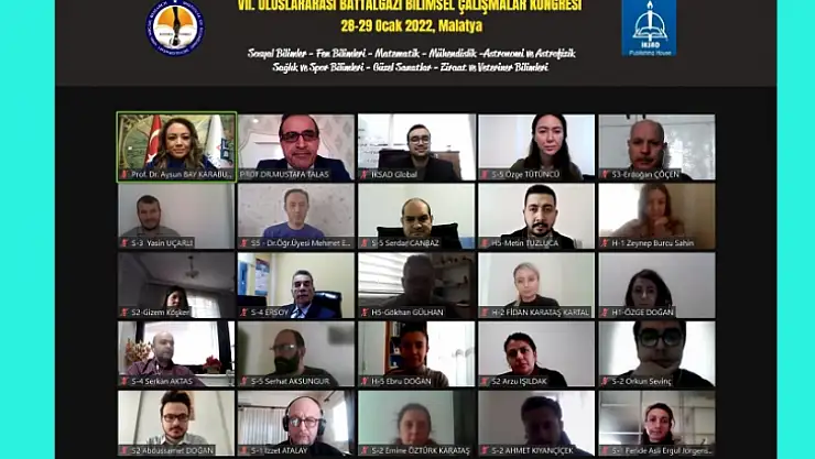 7. Uluslararası Battalgazi Bilimsel Çalışmalar Kongresi Başladı