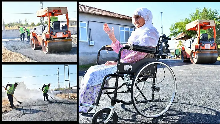90 Yaşındaki Gülistan Teyze'nin Yol Talebi Yerine Getirildi