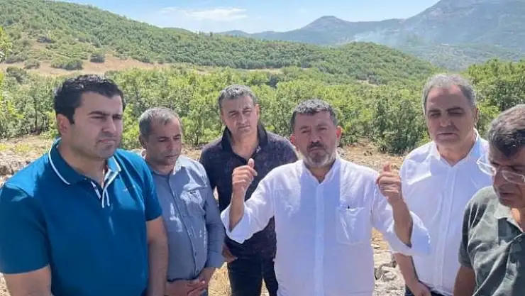 Ağbaba Başkanlığındaki CHP Heyeti Tunceli'de