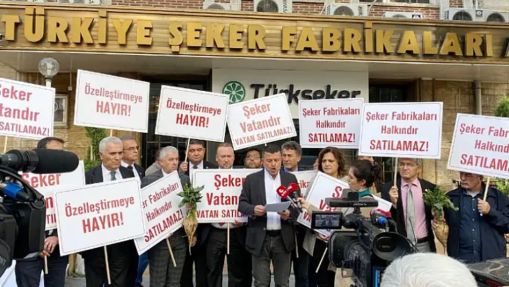 Ağbaba' Satılan Şeker Fabrikalarını Kamulaştıracağız'