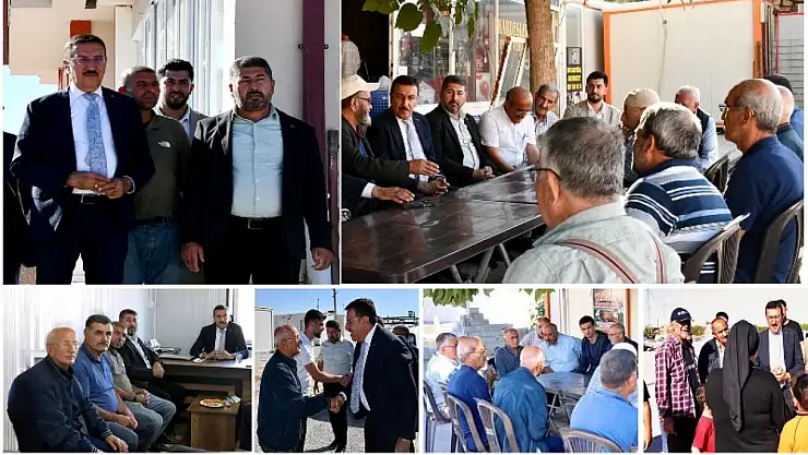 AK Parti den Akçadağ Bahri Mahallesinde Halk Buluşması