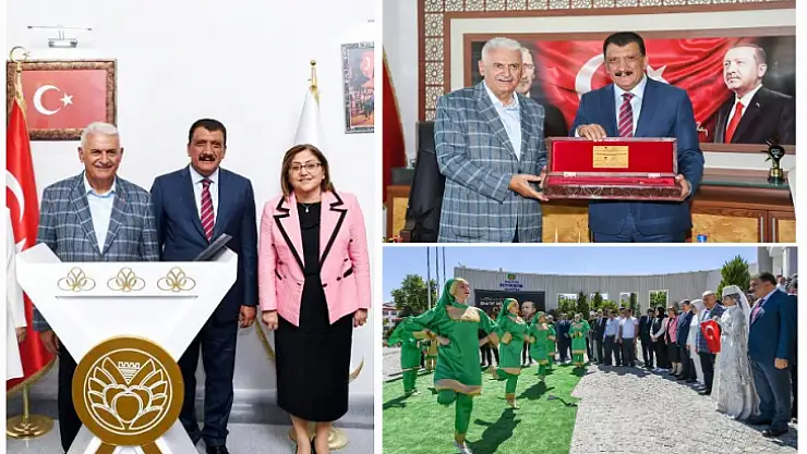 AK Parti Genel Bşk. Vek. Binali Yıldırım'dan Büyükşehir Belediyesini Ziyaret