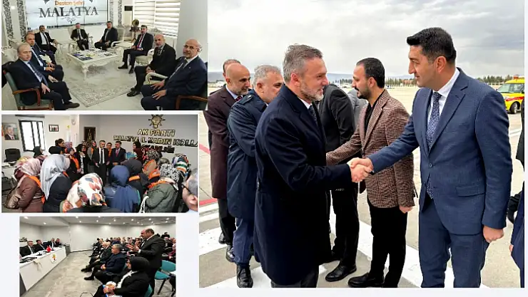 AK Parti Genel Bşk. Yrd. Kandemir Malatya'da Teşkilatlarla Buluştu
