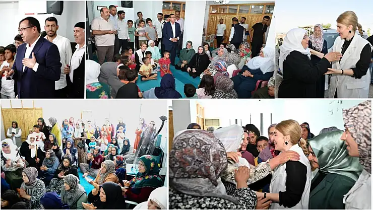AK Parti Heyetine Kıraç Mahallesinde Tarihi Karşılama