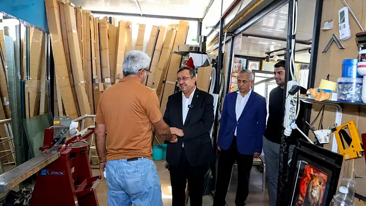 AK Parti İl Başkanı Ali Bakan'dan Esnaf Ziyareti ve Ahilik Haftası Kutlaması