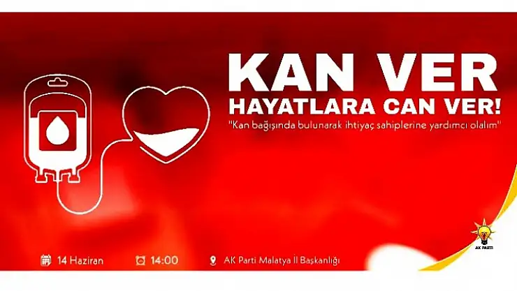 AK Parti İl Teşkilatından Kan Bağışı Kampanyası