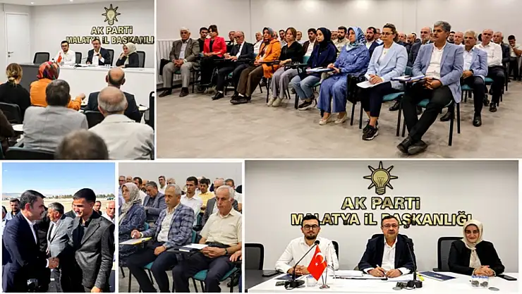 AK Parti Malatya İl Yönetim Kurulu Toplantısına Sürpriz Katılım