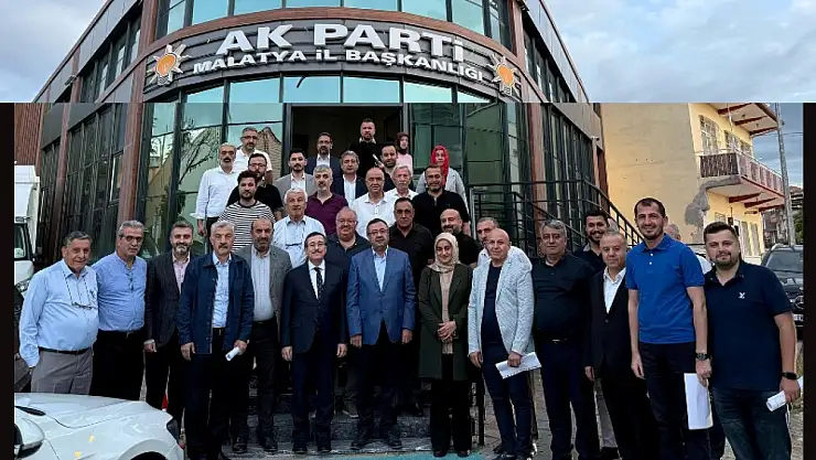 AK Parti Malatya İl Yönetimi Haftalık Olağan Toplantısını Gerçekleştirdi