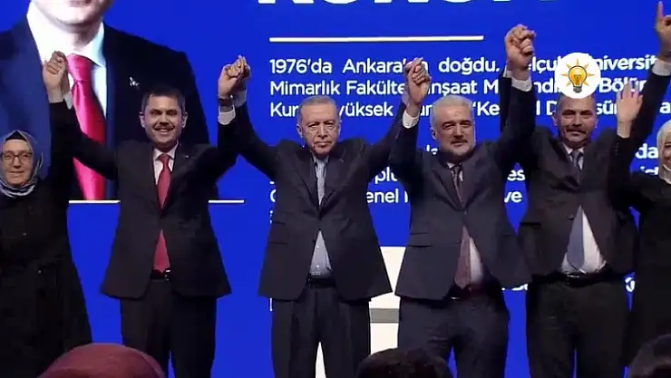 AK Parti'nin Bazı Adaylarını  Erdoğan Açıkladı