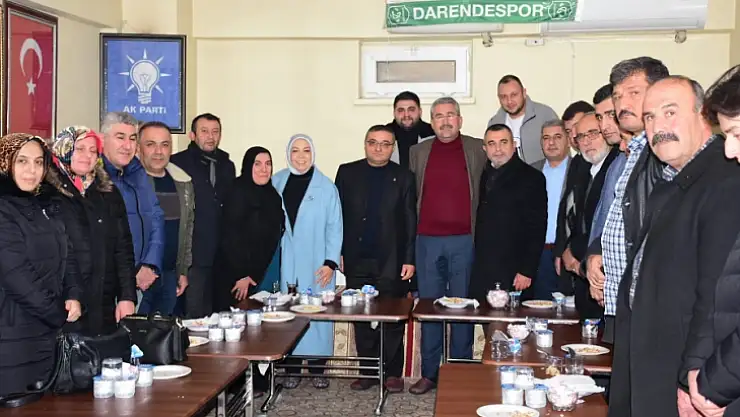 AK Partili Çalık Darendelilerle Buluştu